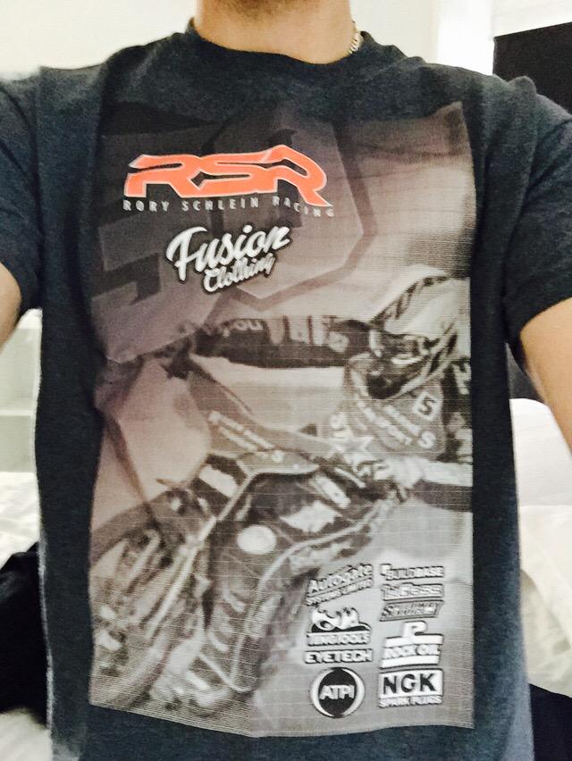 RorySchlein3's tweet image. Who wants a RSR t shirt from @Fusion_Custom get online and ordered up