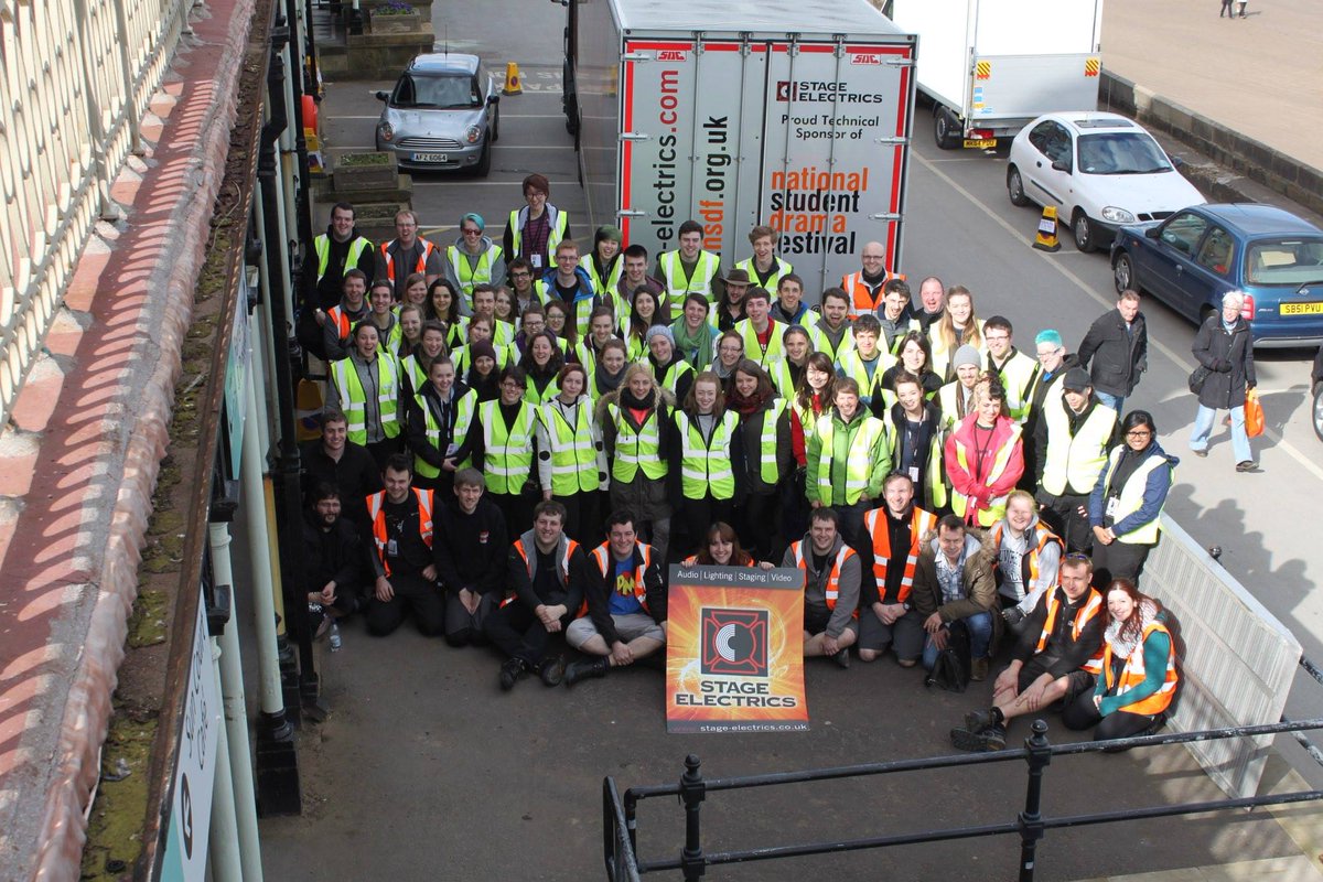 Nsdf_Tech's tweet photo. The crew from this years @NSDFest. Superbly supported by @stage_electrics. Thank you, we couldn't do it without you! http://t.co/uRIXiAqFY6