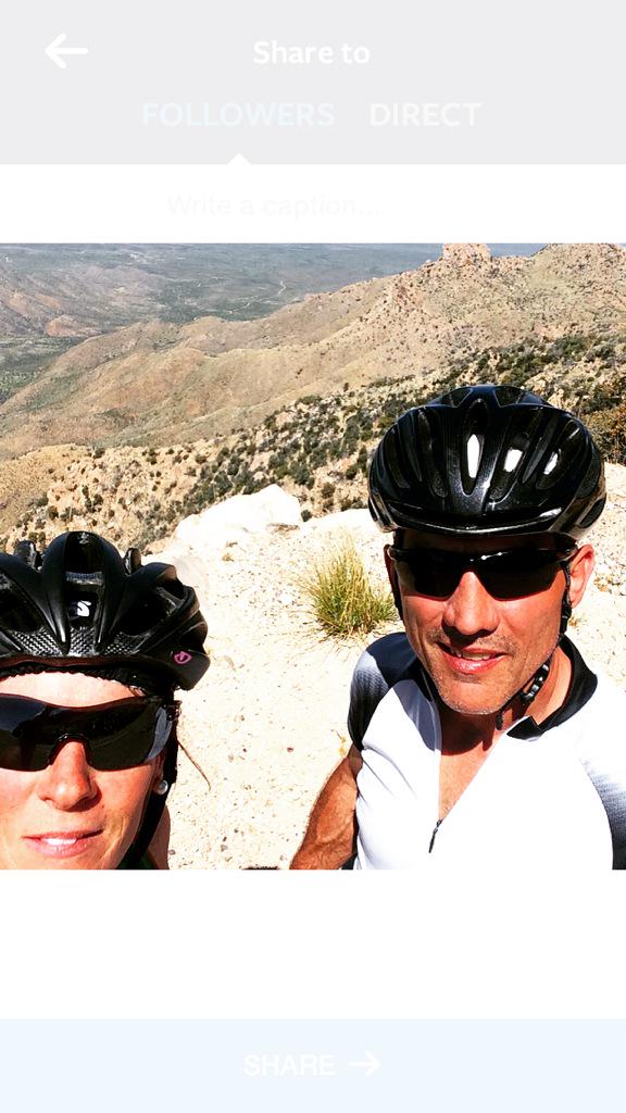 MaddoggJack's tweet photo. Beautiful hills.  Lots of fun to be had climbing Kitt Peak. #DigDeeper #OANBracing http://t.co/ZnJxSa5mR0