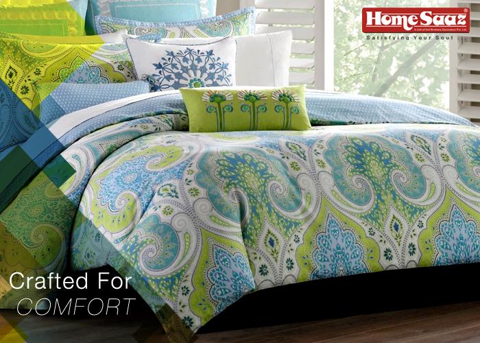 HomeSaazIndia's tweet photo. This #summer bring a mix of style and #comfort to your #bedroom with these light-weight AC #comforters by Home Saaz​. http://t.co/zPoD44tjaH