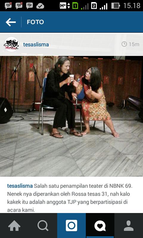 Cie <a href="/Tesas_Lisma/">Teater&Sastra LISMA</a> :* hahaha