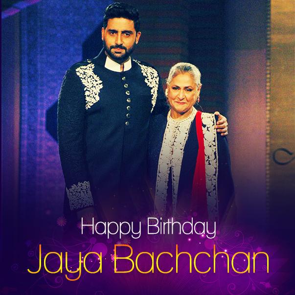 Here\s wishing the evergreen Jaya Bachchan, a very happy birthday & loads of love!    