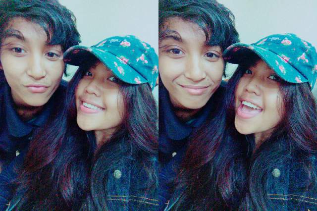 CipeyMahar's tweet photo. Love lagi:* @cheponggg: Loveyaaaaaa "@CipeyMahar: Sama baby acu @cheponggg http://t.co/wGWQzNA3gb""