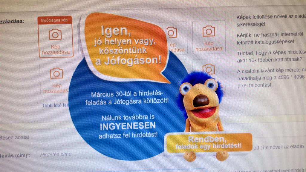 smartnewshu's tweet photo. Bena kezelofelulet, rossz minosegben felkerulo fotok, maximalizalt meretu feltoltheto kepek Koszi, @jofogas_hu #fail http://t.co/IniBtzGZGW