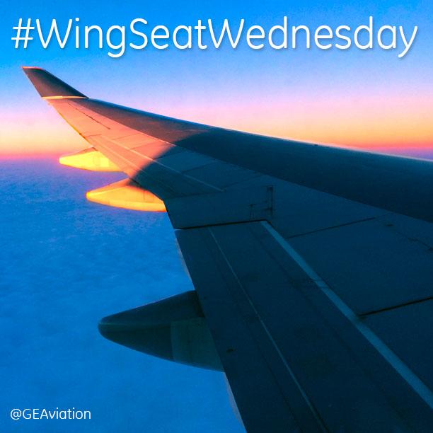GE_Aerospace's tweet photo. There's something about the wing-seat...share your favorite photos with us using #WingseatWednesday! #avgeek http://t.co/FKEKqyke4B