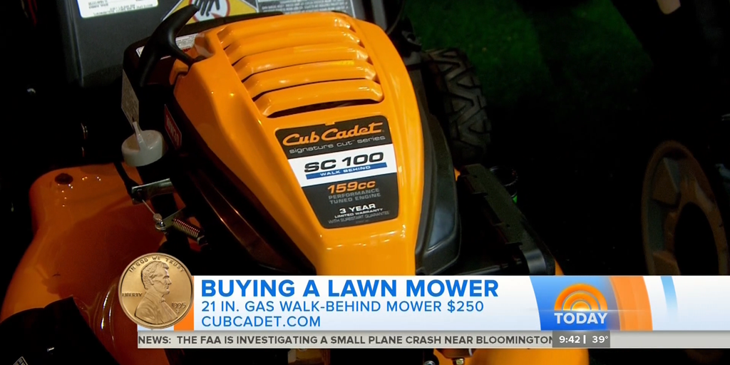 Our Signature Cut™ Series was on the <a href="/TODAYshow/">TODAY</a> as a top Consumer Reports-rated mower. See why bit.ly/1FyTqoa