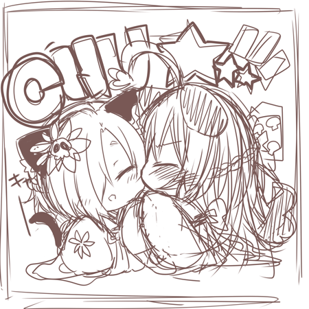 @coro_ ∧(川ヮO)∧にゃーにゃーしょーこうめー 