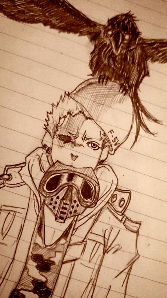 戦闘準備完了
#落書き
#私の絵嫌いじゃないよって人RT 