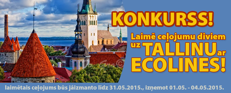 Ecolines's tweet image. KONKURSS! Seko mūsu twitter profilam, iesaki (RT) šo ziņu un varbūt tiešu TU laimēsi ceļojumu! Izloze jau 22.04.2015!