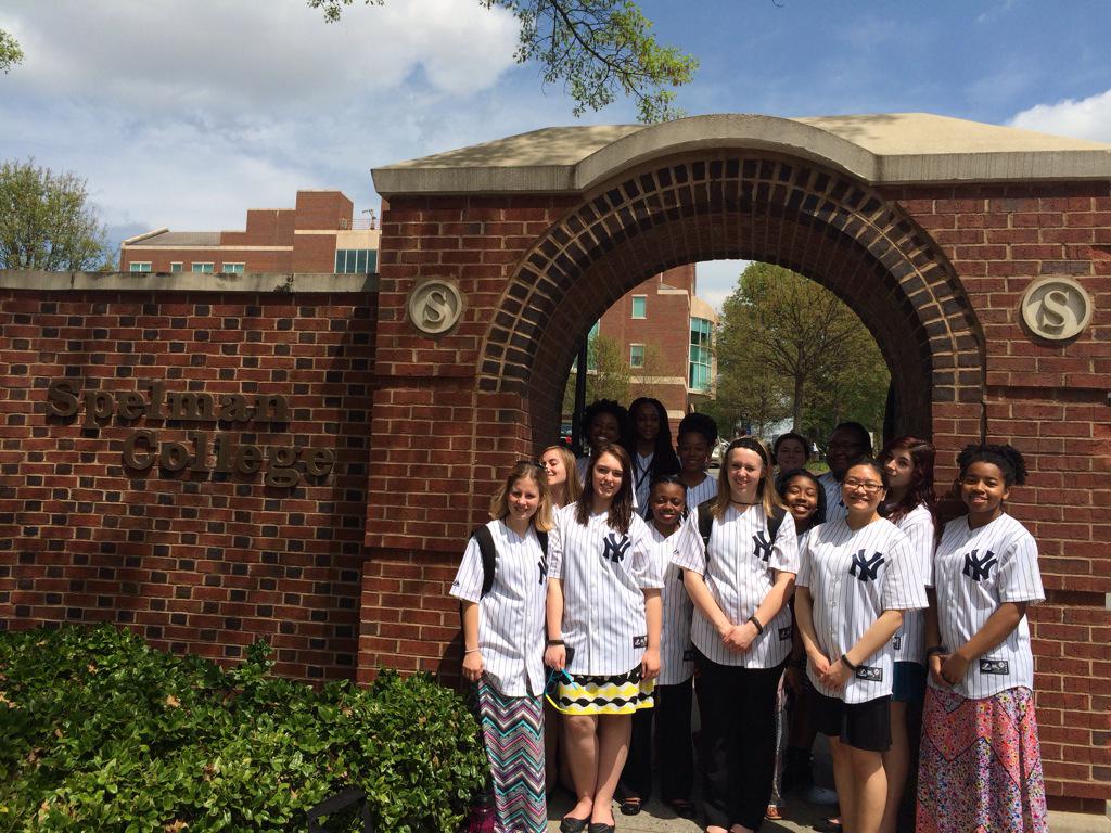 JeterTurn2's tweet image. Our Kalamazoo #JetersLeaders are at @SpelmanCollege, @sjeter2's alma mater, as part of their #SpringIntoCollege Tour!