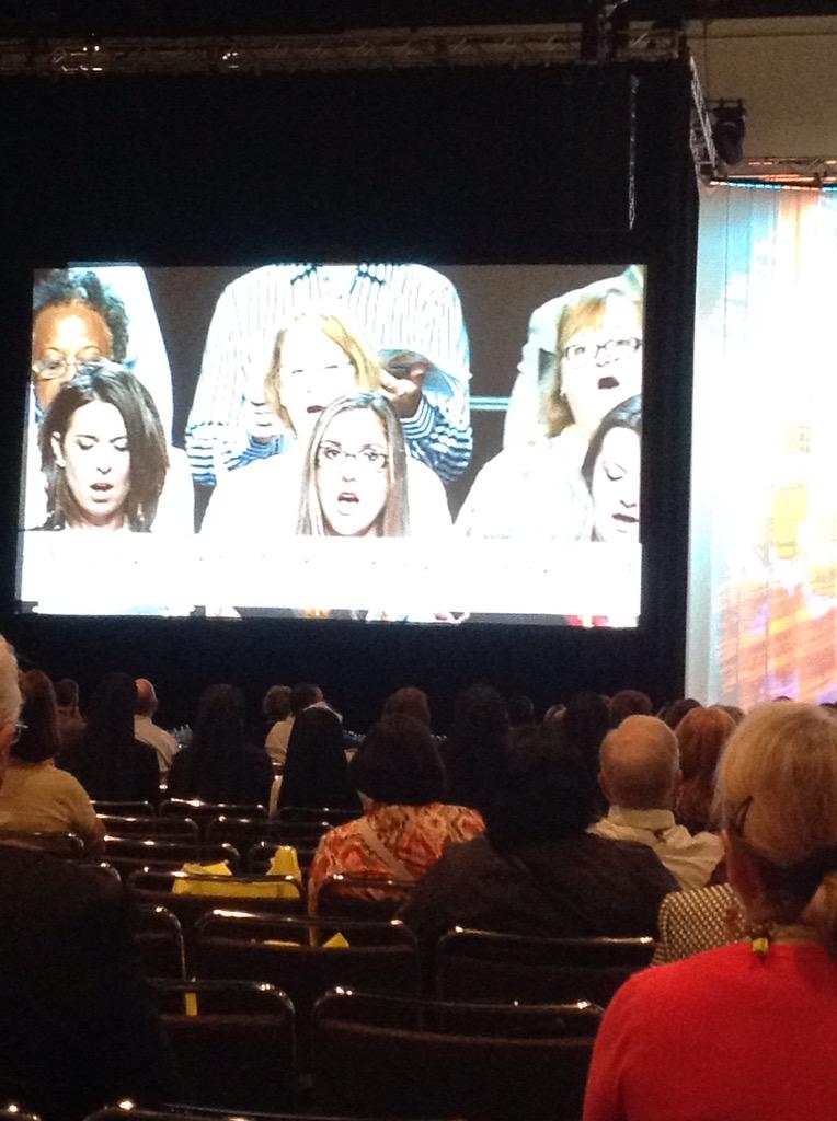 RCSeagle's tweet photo. #ncea15 great celebration of prayer this AM at NCEA! http://t.co/GD2VeHSf33