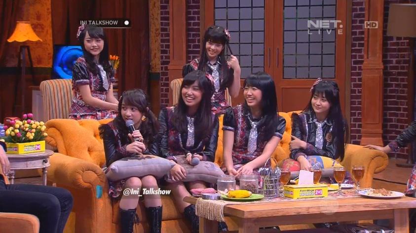 Pada kocak semua nih member <a href="/officialJKT48/">JKT48</a> di @Ini_Talkshow #JKT48diIniTalkshowNET