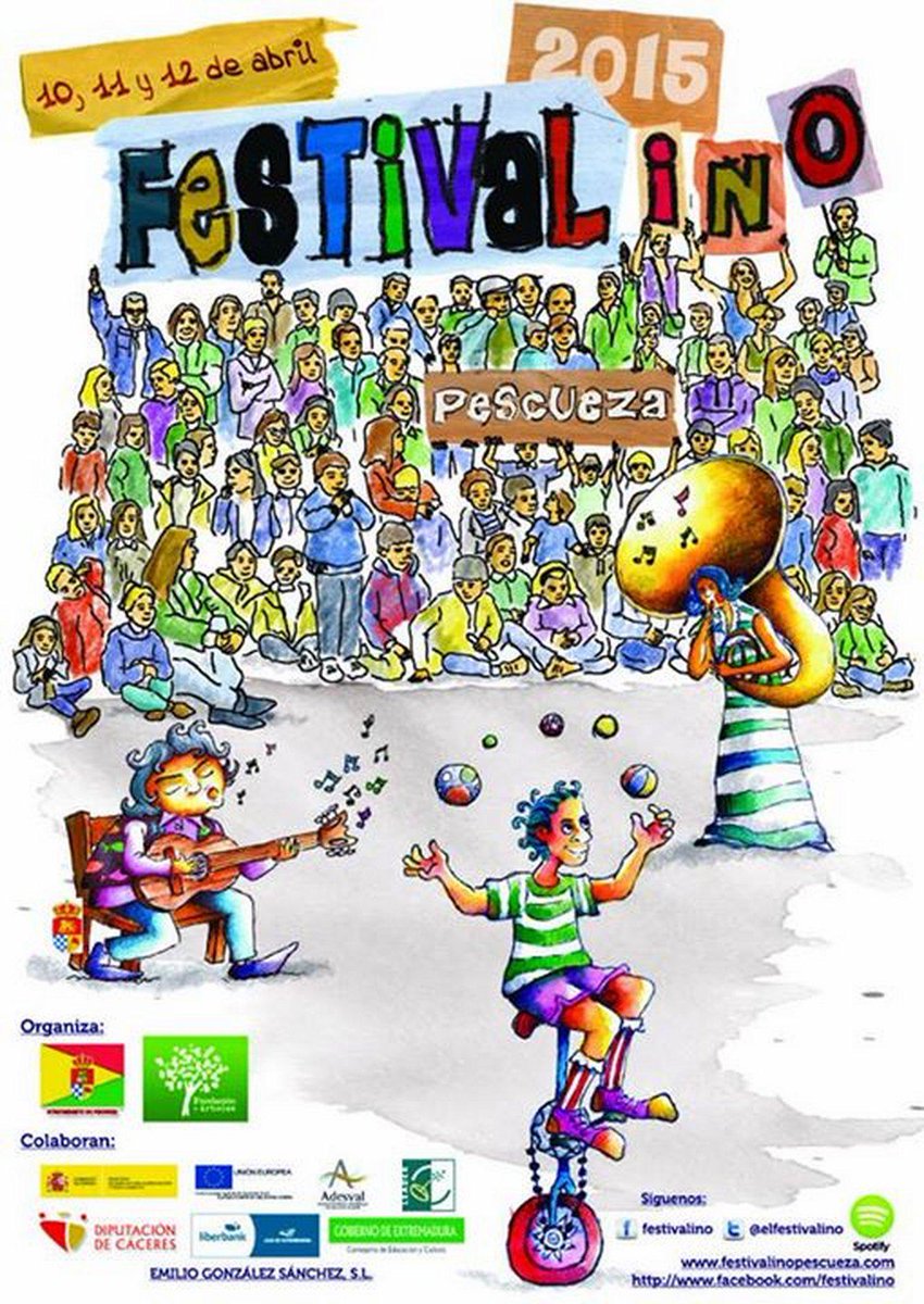 El #Festivalino de Pescueza (Cáceres) apadrinado por <a href="/CeltasCortos/">Celtas Cortos</a> y <a href="/RozalenMusic/">Rozalén</a>! ow.ly/Llb0D