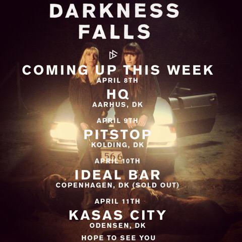 DarknessFallsDK's tweet photo. See you later??? #hq @HQAarhus @Pitstopkolding @VEGAcph #kansascity #danceandcry #darknessfalls #darnceandcrytour http://t.co/VArO6Tq1bO