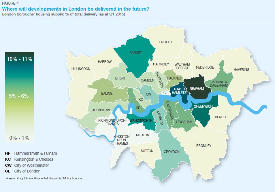 knightfrank's tweet image. Our #Hotspots report takes a closer look at where new London #housing will be delivered in the coming years