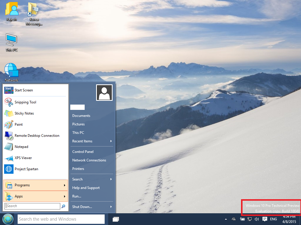 rtkwt's tweet image. @Microsoft Should I really bother about the #StartButton issues with #Windows10TP builds? #ClassicShell