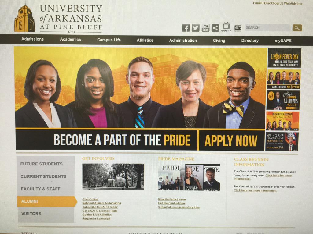 What to be apart of the pride??? Check out our website TODAY!!!!! uapb.edu