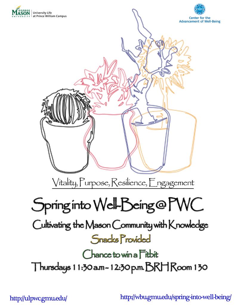 Tomorrow is Spring into Well-being! Make sure to come out!