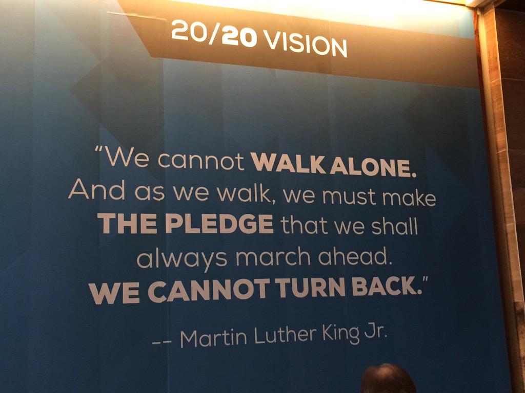 Distinctive_Edu's tweet photo. Great MLK quote at the entrance to the @asugsvsummit #gsv2020summit http://t.co/2tVSBjb90W