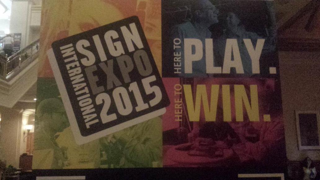 tristatesign's tweet image. #tristatesign has arrived at @ISA_Signs @isasignexpo #signexpo