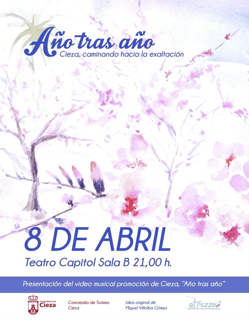 OndaCieza's tweet photo. Presentación del video musical promoción de Cieza, Aňo Tras Año de Miguel Villalba. http://t.co/ADKzvMXXko