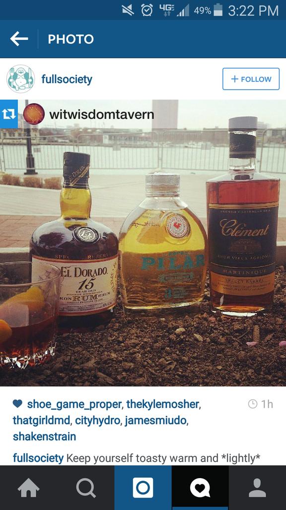 DrinkRightDC's tweet photo. Tonight is the night @RhumClement http://t.co/N9LxjgBZDl