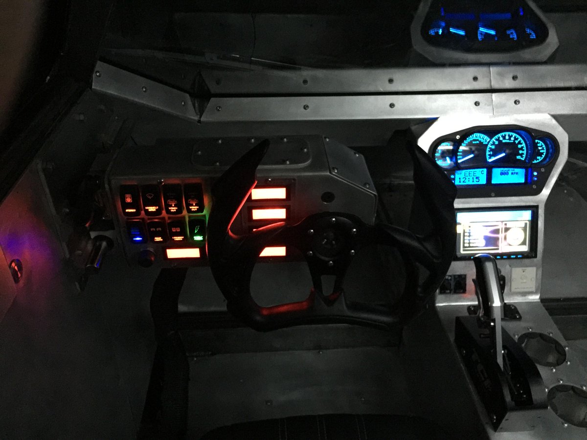 HoweandHoweTech's tweet image. Wrapping up some interior cockpit work before powder coating
