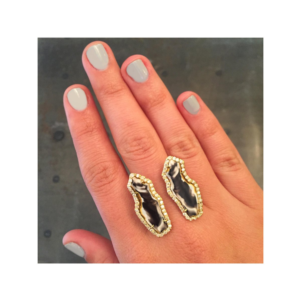 KMD_Jewelry's tweet photo. Urban Safari. #zebraopal #fingercuff #signaturekmd #kmdcollector #kimberlymcdonald #radicalbeauty #ilikerocks http://t.co/mj4RO6fBCS