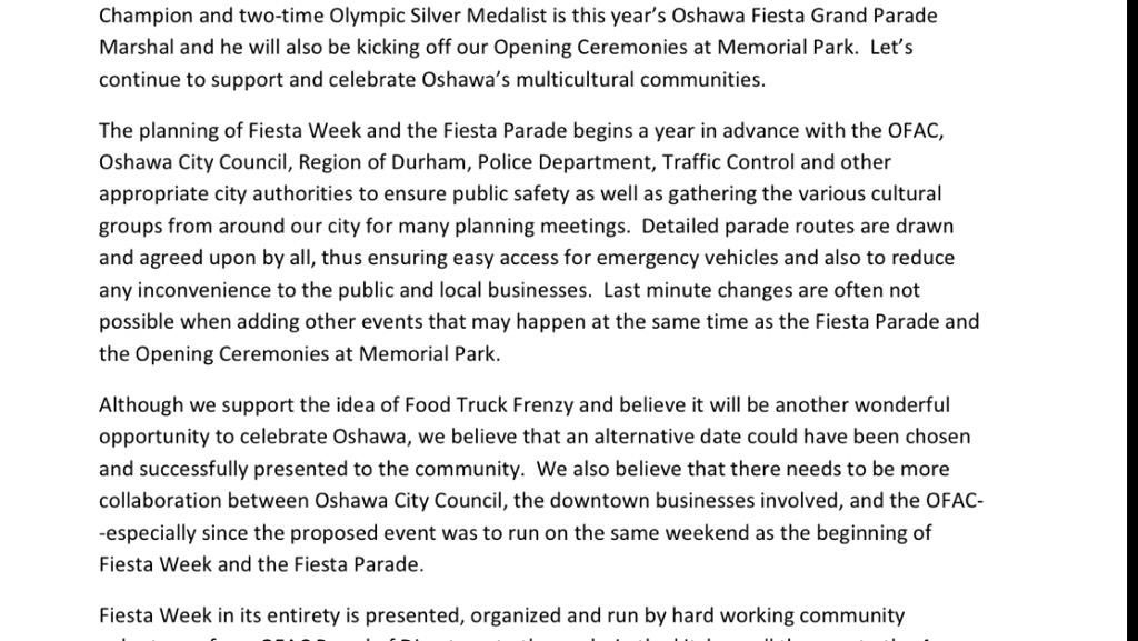 Here's the part of the release where they talk about the food truck festival. #oshpoli