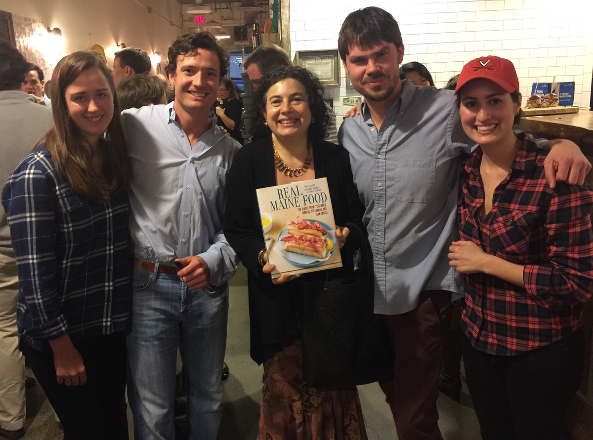 Culinest's tweet photo. Great #realmainefood launch party! Tx 4 invite. Congrats @LukesLobster @Luke_Holden @BenConniff @lgibberish @alikokot http://t.co/RJU8hmQCXZ