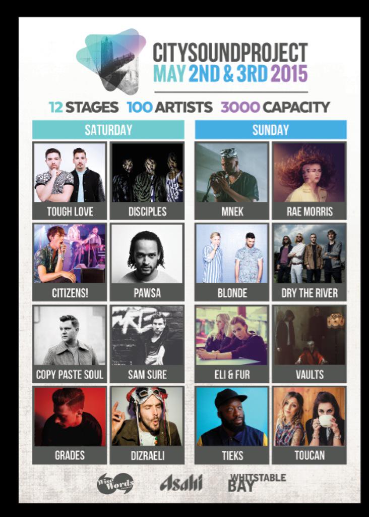 raemorrismusic's tweet photo. thrilled to be playing @CitySoundPro, Canterbury, May Bank Holiday weekend. tickets...https://t.co/osUOaCA69I #CSP15 http://t.co/Tpa0HThFOI
