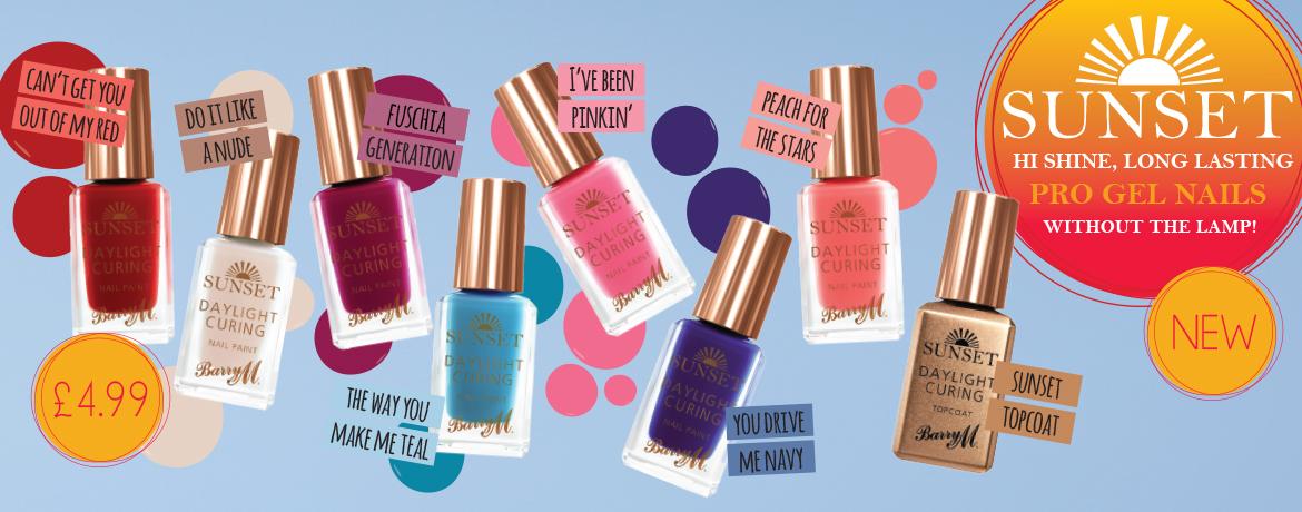BarryMCosmetics's tweet photo. Fancy winning our NEW Sunset Gel Nail Paint collection?! Simply follow and RT #BarryMSunset for your chance to #WIN http://t.co/pdolSxR5lo