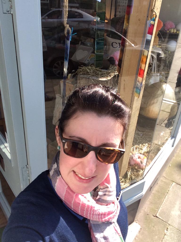 siopgloster's tweet image. Porthmadog at its finest today! Basking in the sun outside the shop ☀️ #Porthmadog #glosters #sunshine #happytimes