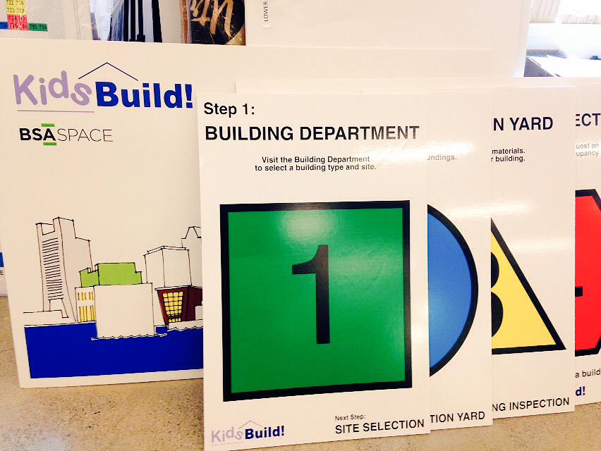 LearningByDesMA's tweet image. Look at our beautiful signage printed by @SignWorksGroup for #KidsBuild @BSAAIA. Thank you! 2 days to go!