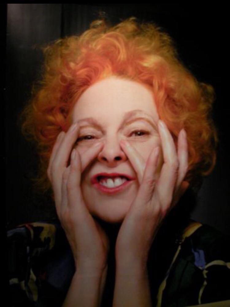 Happy birthday Vivienne Westwood who turns 74 today  