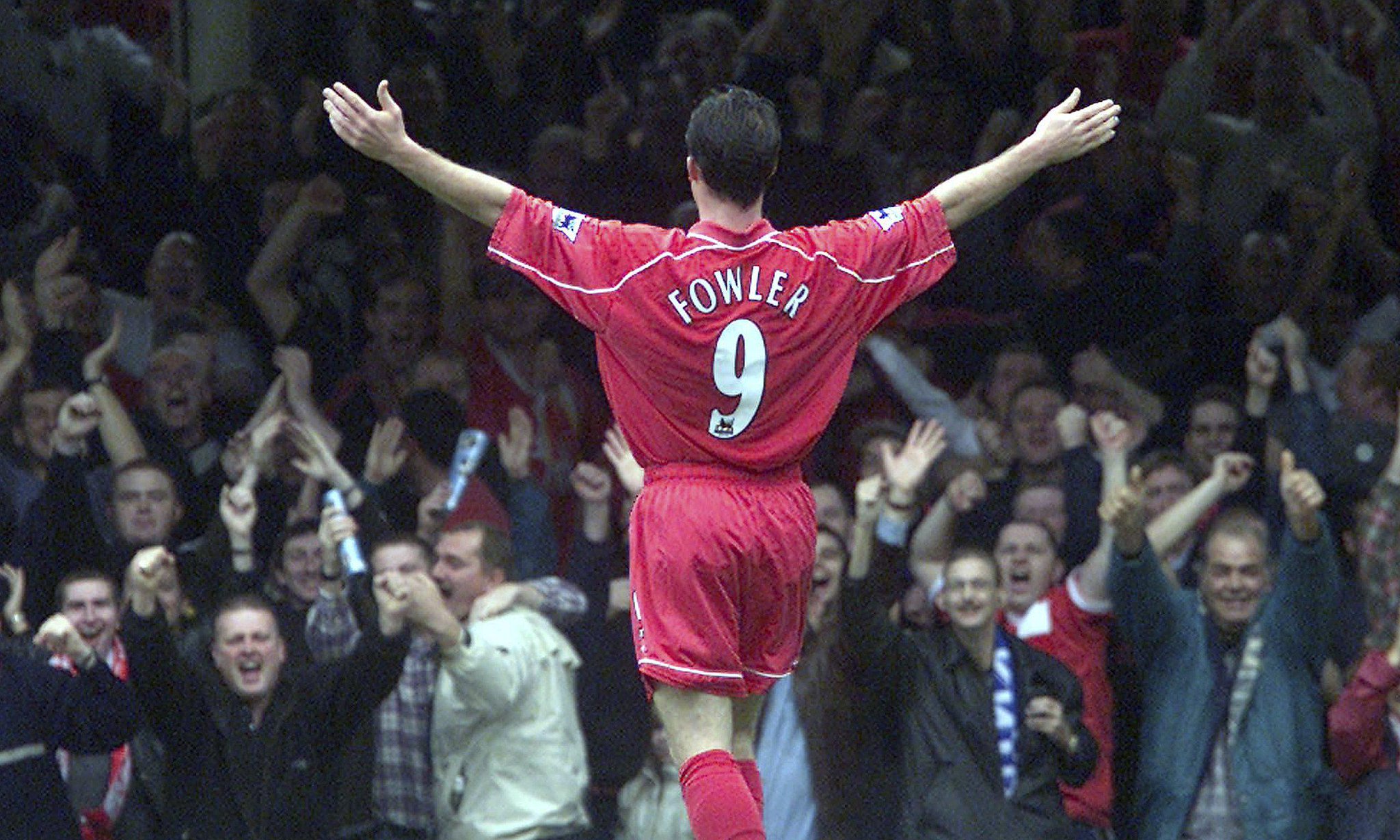 Happy 40th birthday to Robbie Fowler, simply known as \God\ to Liverpool fans. 