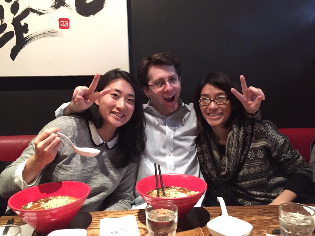 NYUWassEmployer's tweet photo. We've worked up an appetite after our @LiveRail visit. The @MediaMath #marketingengineer team is ready for lunch! http://t.co/wDR1kyzdnm
