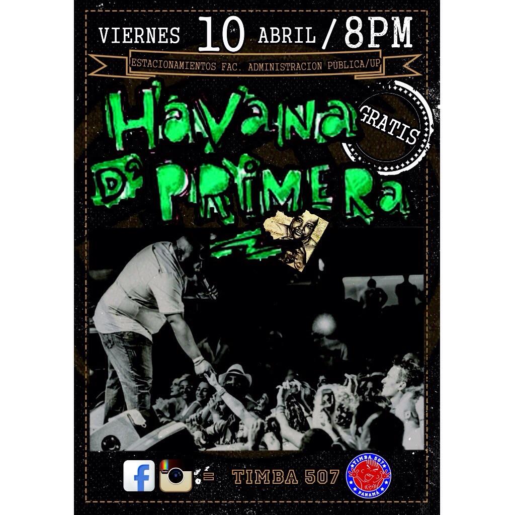 MelvinLamZ's tweet photo. Havana d' Primera, viernes 10 a los 8pm, estacionamientos de Fac. de Admon. Pública. GRATIS..@Traficologo @prensacom http://t.co/PrCxyYcZCb