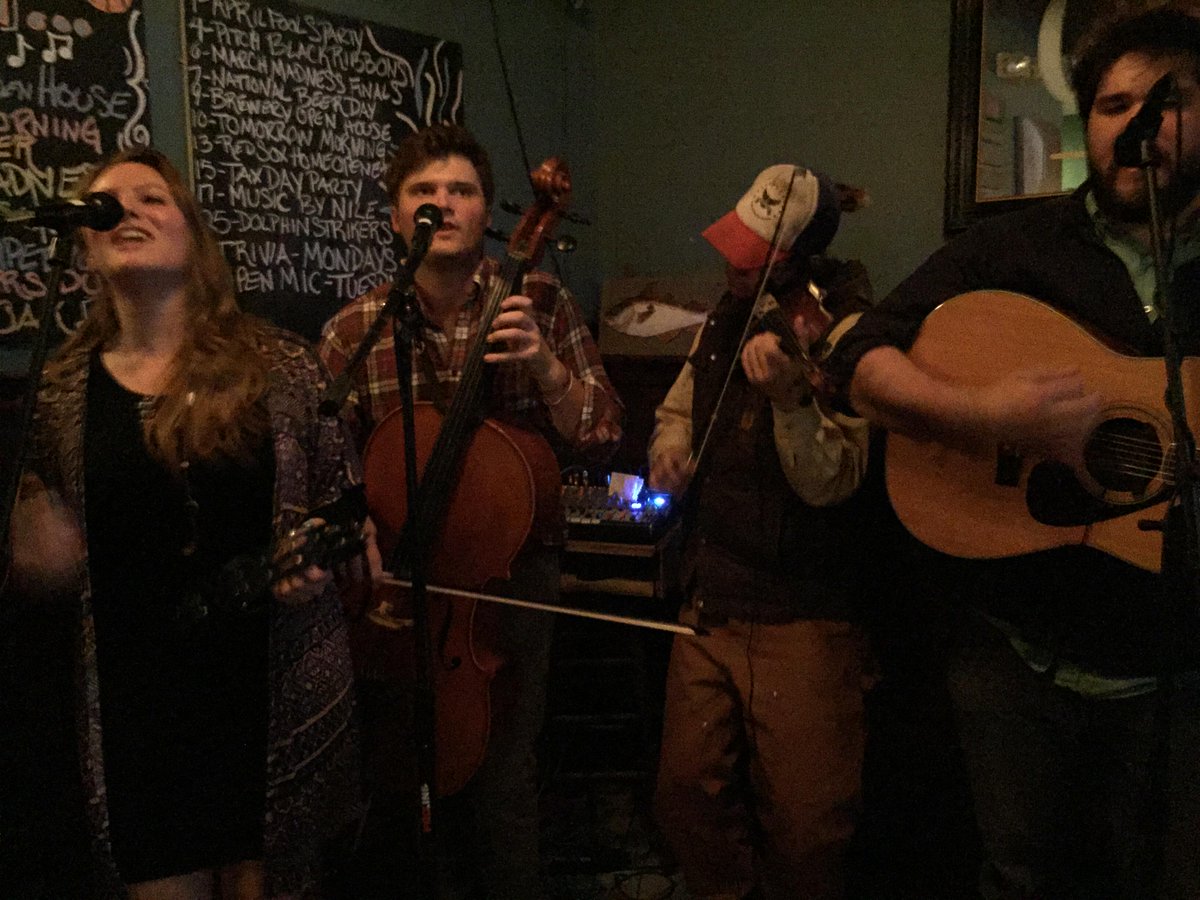 RockHarborBrew's tweet photo. Planning our music lineup for spring into summer.  Hopefully these guys will be back soon!  #GoldenOak #RHBrew http://t.co/WhC45W20Es