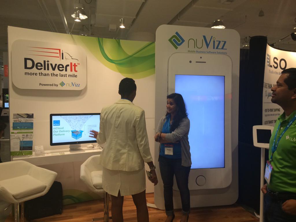 hypepotamus's tweet photo. .@nuVizz is representing #Atlanta at the #EtailUSA 2015 #ClickCollectShow! @total_delivery @terrapinn #HomeDelivery http://t.co/auXhrLDMXj