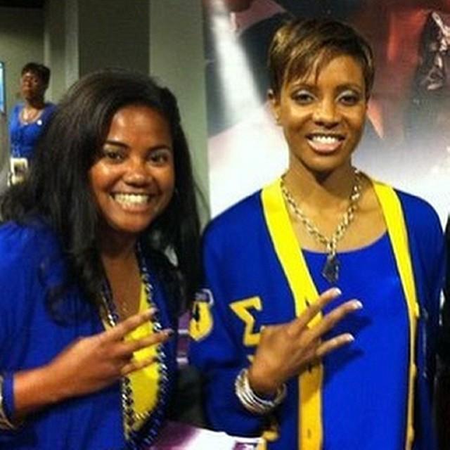 HBCUBuzz's tweet photo. Pretty poodles #SigmaGammaRho #SGRho #SisteRHOod http://t.co/2MOQDOzGXO
