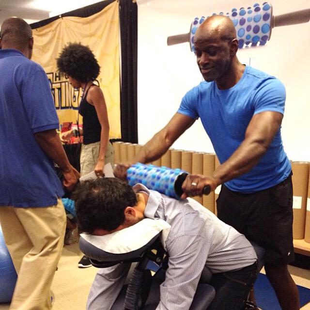 WardAndFifth's tweet photo. Haven't heard about @rolpalnyc ? You will soon. Roll. Breathe. Relax. #RolPal #recovery #muscles #massage http://t.co/kv2VG3fhMS