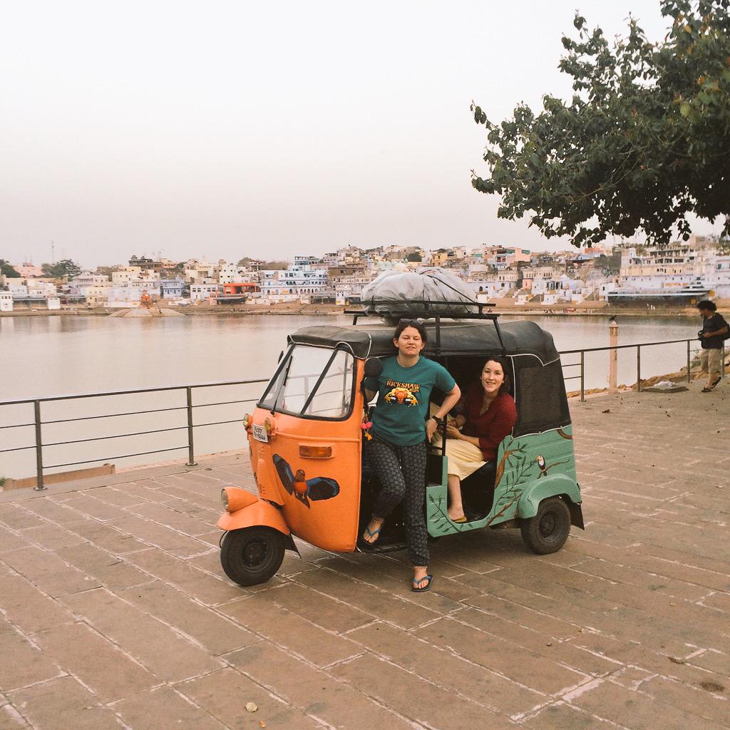 indian_roller's tweet photo. Left Pushkar at 5.30am. It was holy &amp; beautiful, unlike the highways and 10  tonne trucks. Survived &amp; covered 320km 😁 http://t.co/vBAjrxsq8Q