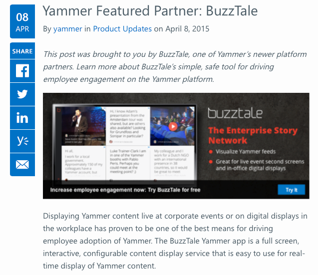 BuzzTale tweet picture