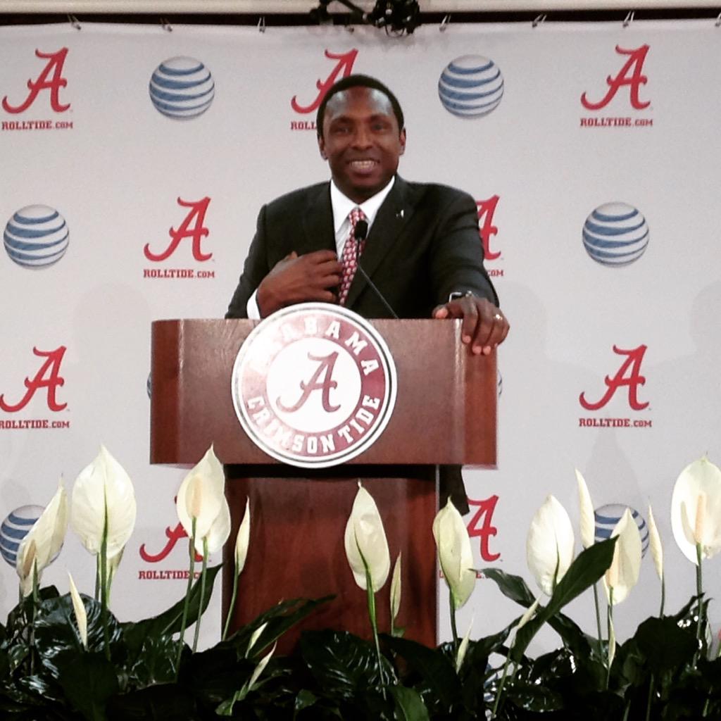 AlabamaMBB's tweet photo. "I'm your guy." - Coach Avery Johnson #RollAvery #AllDayAveryDay http://t.co/QcQNubkBLB
