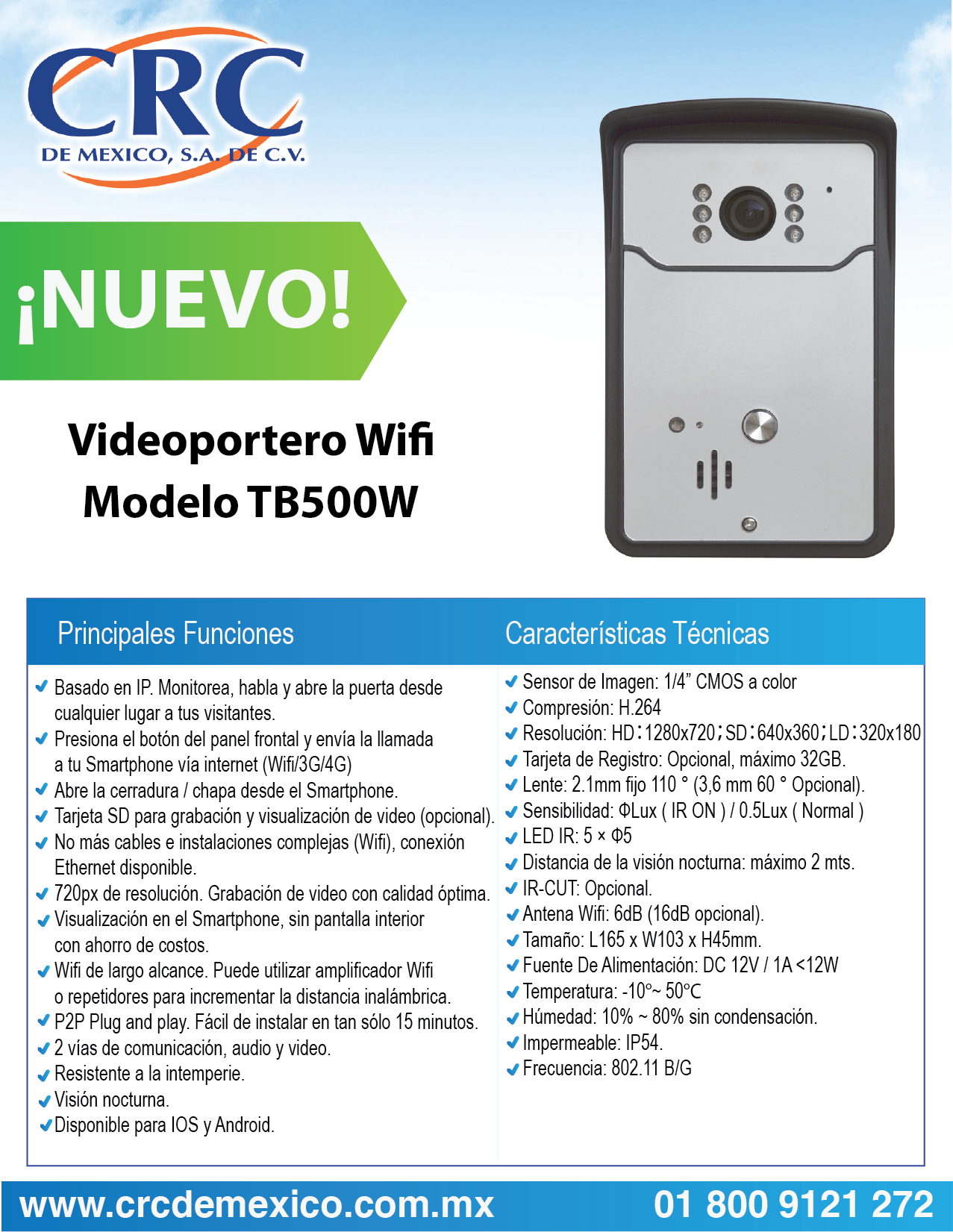 Videoporteros WiFi: abre la puerta desde cualquier lugar