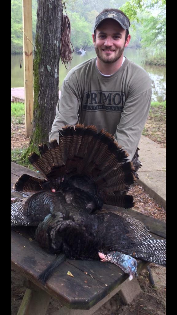 johnpaul_33's tweet photo. Finally won the battle between a turkey this morning! http://t.co/hOyWoErW0D
