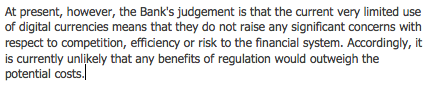 Reserve Bank of Australia: regulating cryptocurrencies not worth the cost coindesk.com/australian-cen… #bitcoin #crypto
