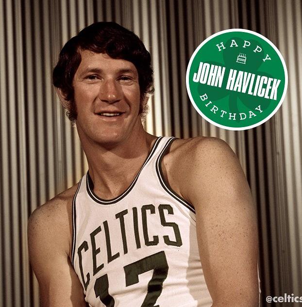 Happy Birthday to the legend, John Havlicek!         