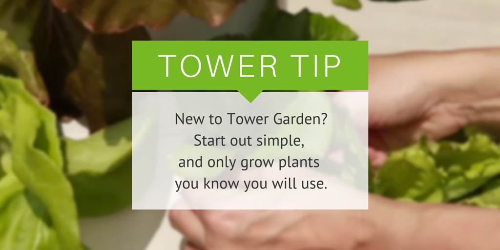 TowerGarden's tweet photo. Important #TowerTip for new Tower Gardeners: http://t.co/TL98mObLMM